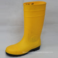 Botas de lluvia (superior amarillo / Negro Sole) Zapatos de trabajo